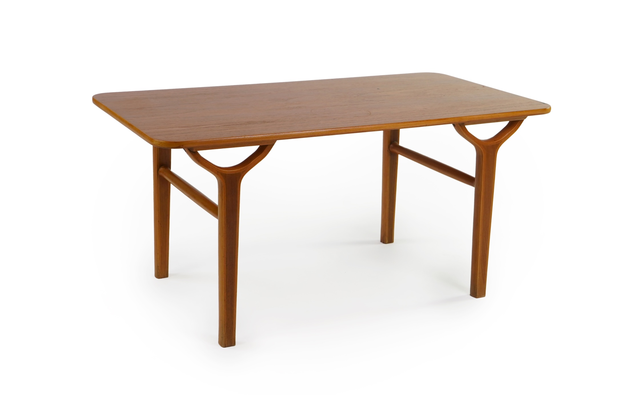 Peter Hvidt (Danish, 1916–1986) and Orla Mølgaard-Nielsen (Danish, 1907–1993) for Fritz Hansen: An AX Coffee Table